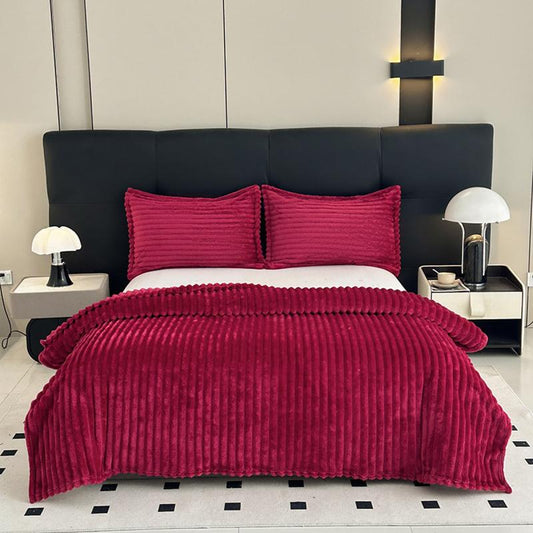 Cozy Throw Blanket for Couch or Bed Ultra Soft Fleece, Multiple Colors & Sizes All-Season Lightweight Blanket for Living Room, Bedroom, Travel, Gifts